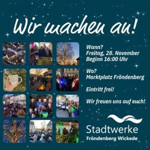 Wir machen an!